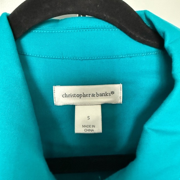 Christopher & Banks Button Up Jacket - Picture 3 of 5